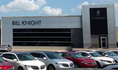 Bill knight lincoln - Bill Knight Ford has your needs covered if you are searching for a Ford dealership serving Pryor, OK. Check out the new, used, and CPO vehicles on our site or visit our Tulsa dealership today! Bill Knight Ford; Sales 539-250-4535; Service 539-244-4420; Parts 539-250-4540; Fleet & Commercial 918-526-2396; 9607 S. Memorial